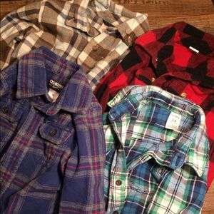Flannels lot 2t-4t